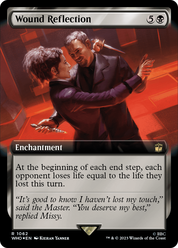 Wound Reflection (Extended Art) (Surge Foil) [Doctor Who] | Chromatic Games