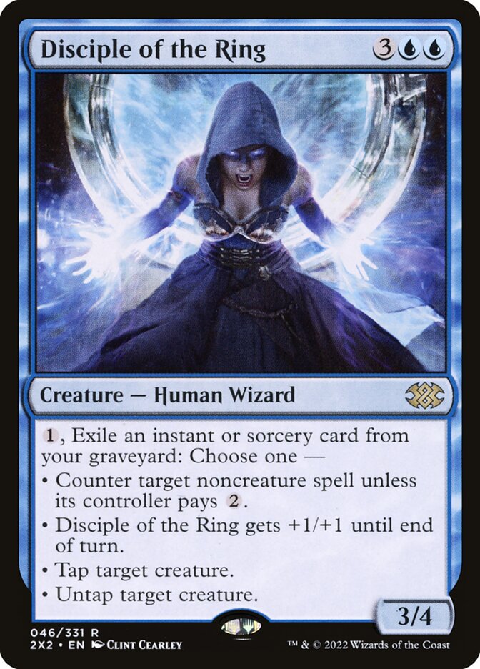 Disciple of the Ring 46/331 (Double Masters 2022)  - Foil | Chromatic Games