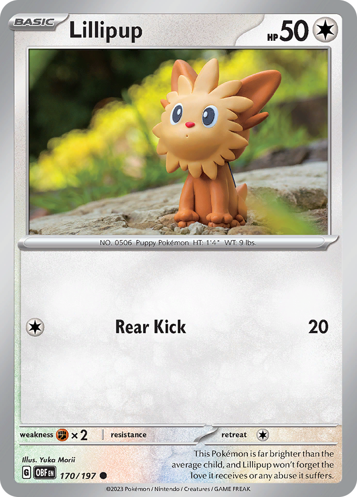 Lillipup (170/197) [Scarlet & Violet: Obsidian Flames] | Chromatic Games