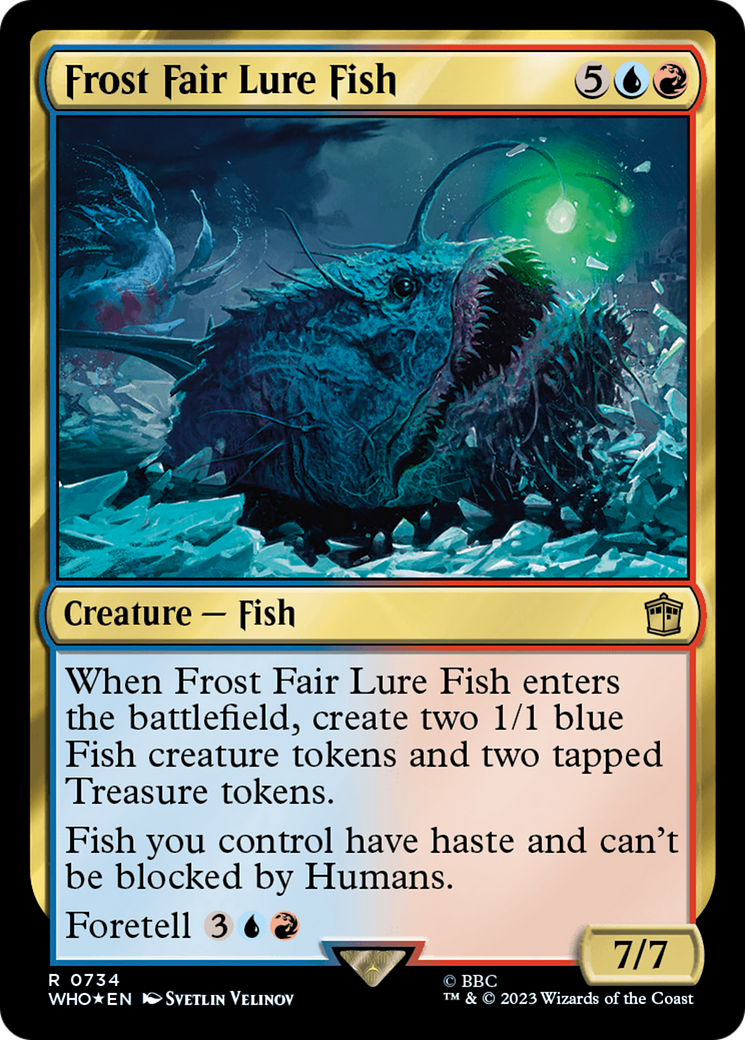 Frost Fair Lure Fish (Surge Foil) [Doctor Who] | Chromatic Games