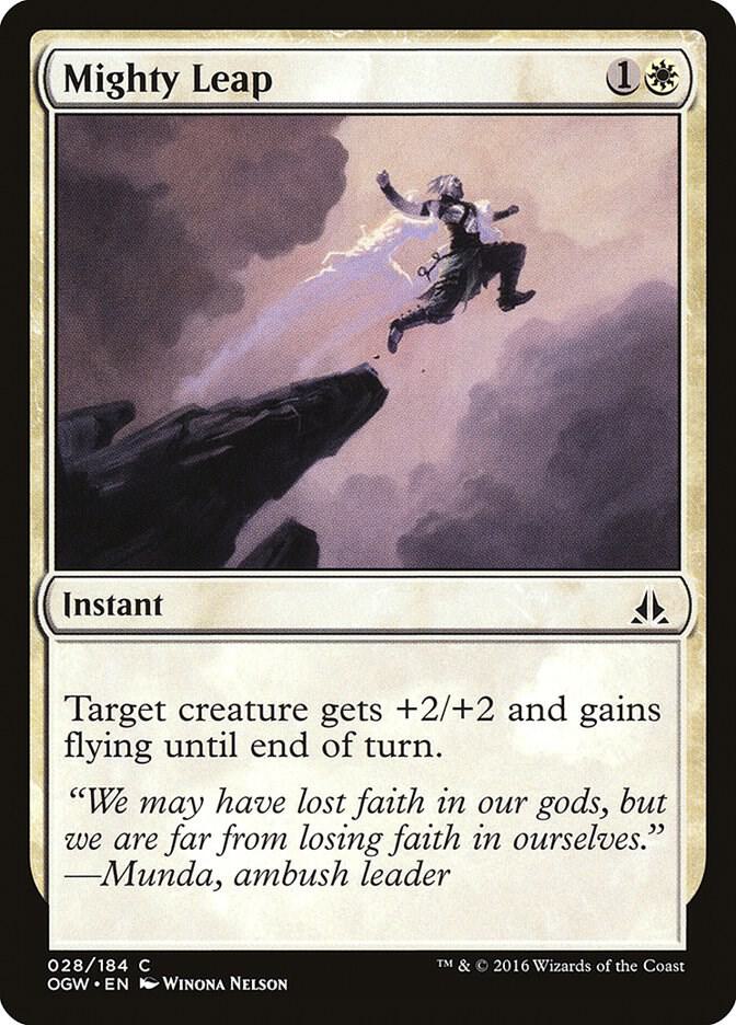Mighty Leap 28/184 (Oath of the Gatewatch)  | Chromatic Games