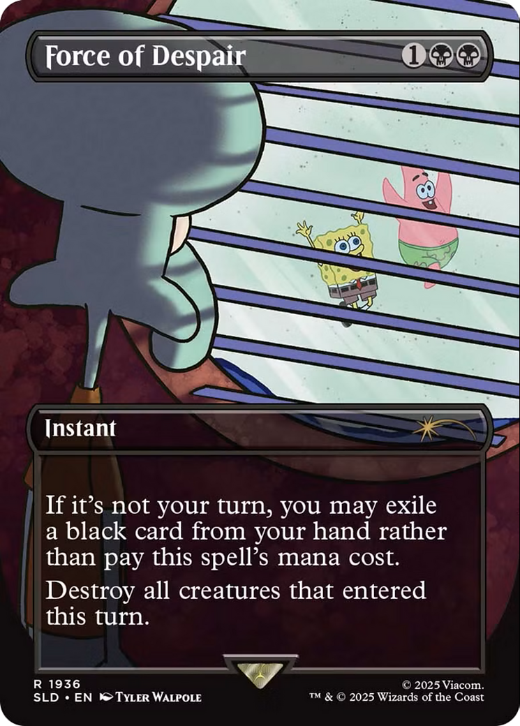 Force of Despair [Secret Lair Drop Series] | Chromatic Games