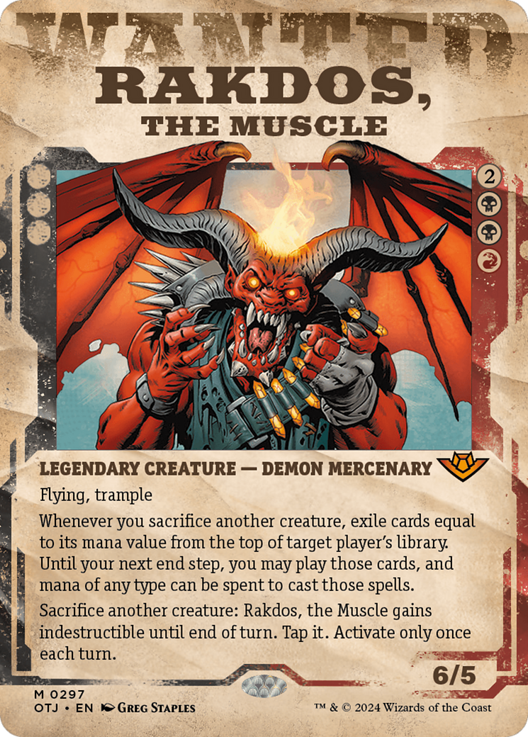 Rakdos, the Muscle (Showcase) [Outlaws of Thunder Junction] | Chromatic Games