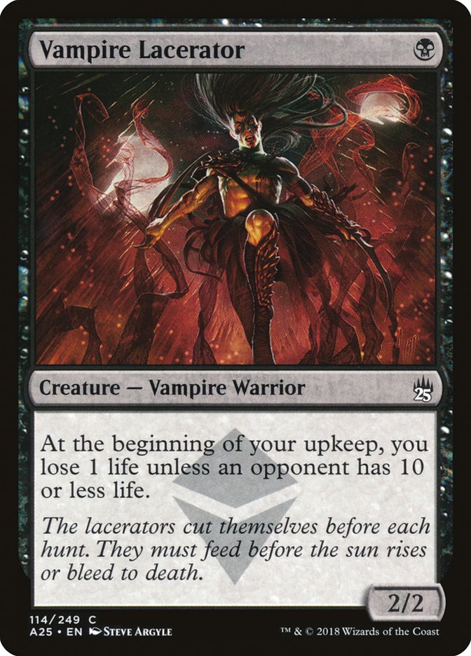 Vampire Lacerator 114/249 (Masters 25)  | Chromatic Games