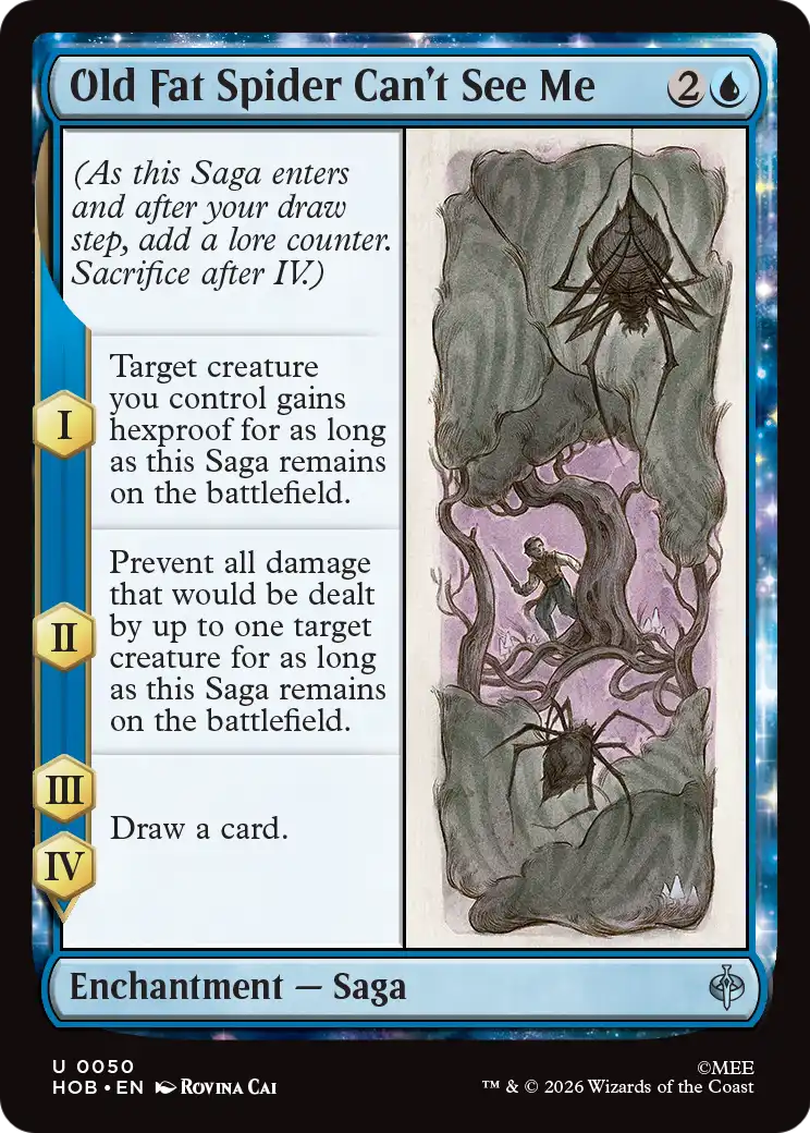 Old Fat Spider Can't See Me [The Hobbit] | Chromatic Games