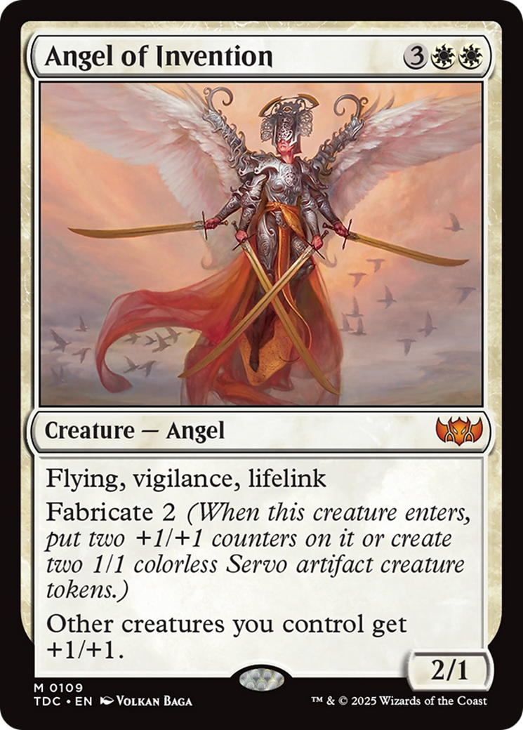Angel of Invention [Tarkir: Dragonstorm Commander] | Chromatic Games