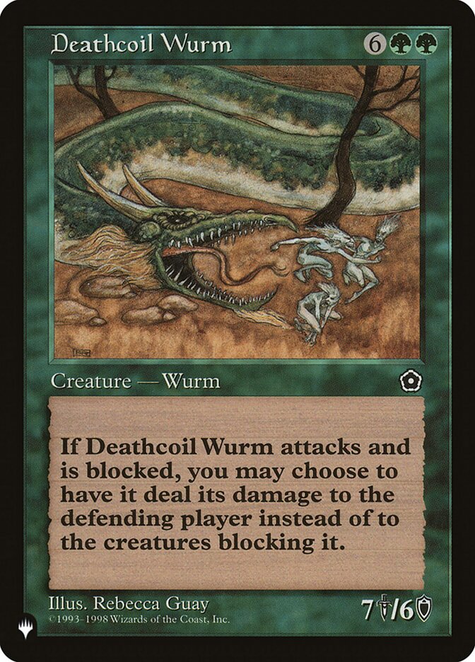 Deathcoil Wurm [The List] | Chromatic Games