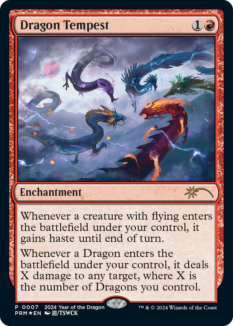 Dragon Tempest (Year of the Dragon 2024) [Standard Showdown Promos] | Chromatic Games