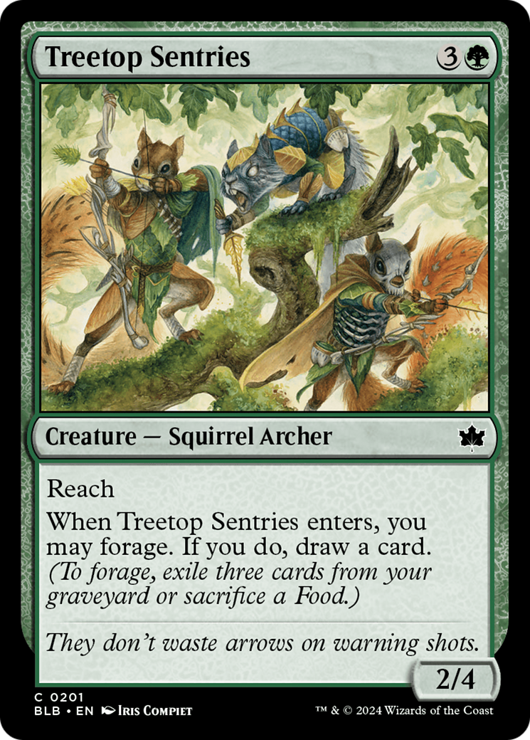 Treetop Sentries [Bloomburrow] | Chromatic Games