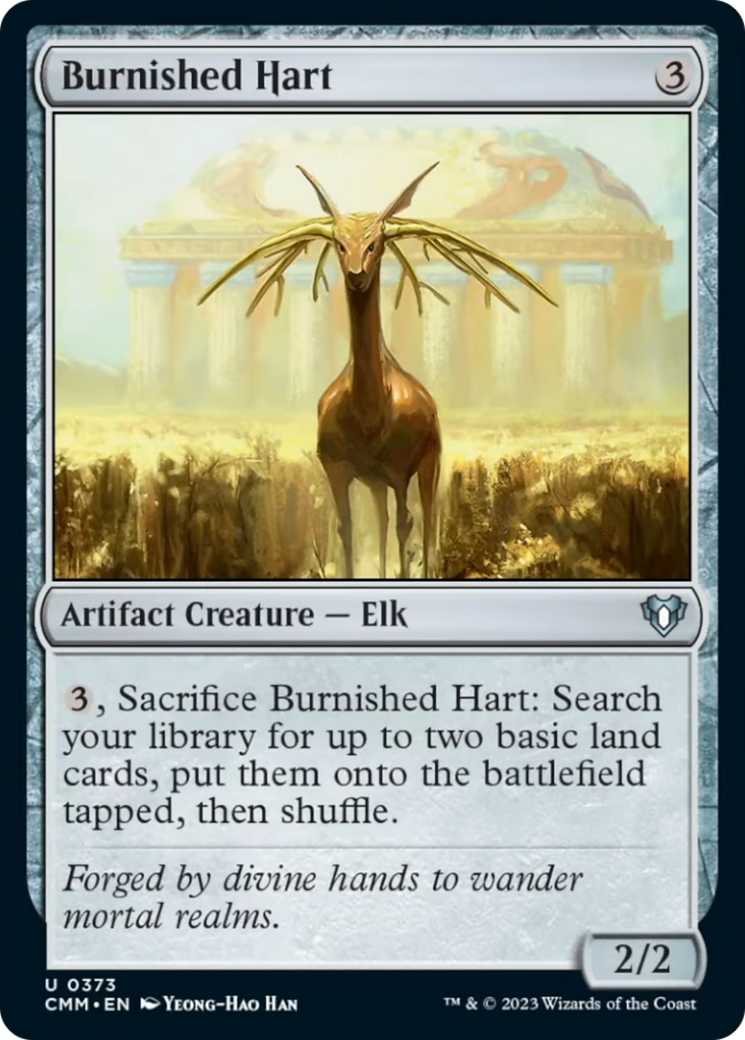 Burnished Hart [Commander Masters] | Chromatic Games