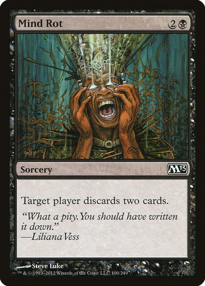 Mind Rot 100/249 (Magic 2013 (M13))  | Chromatic Games