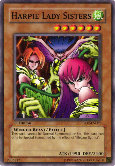 Harpie Lady Sisters [SD8-EN007] Common | Chromatic Games