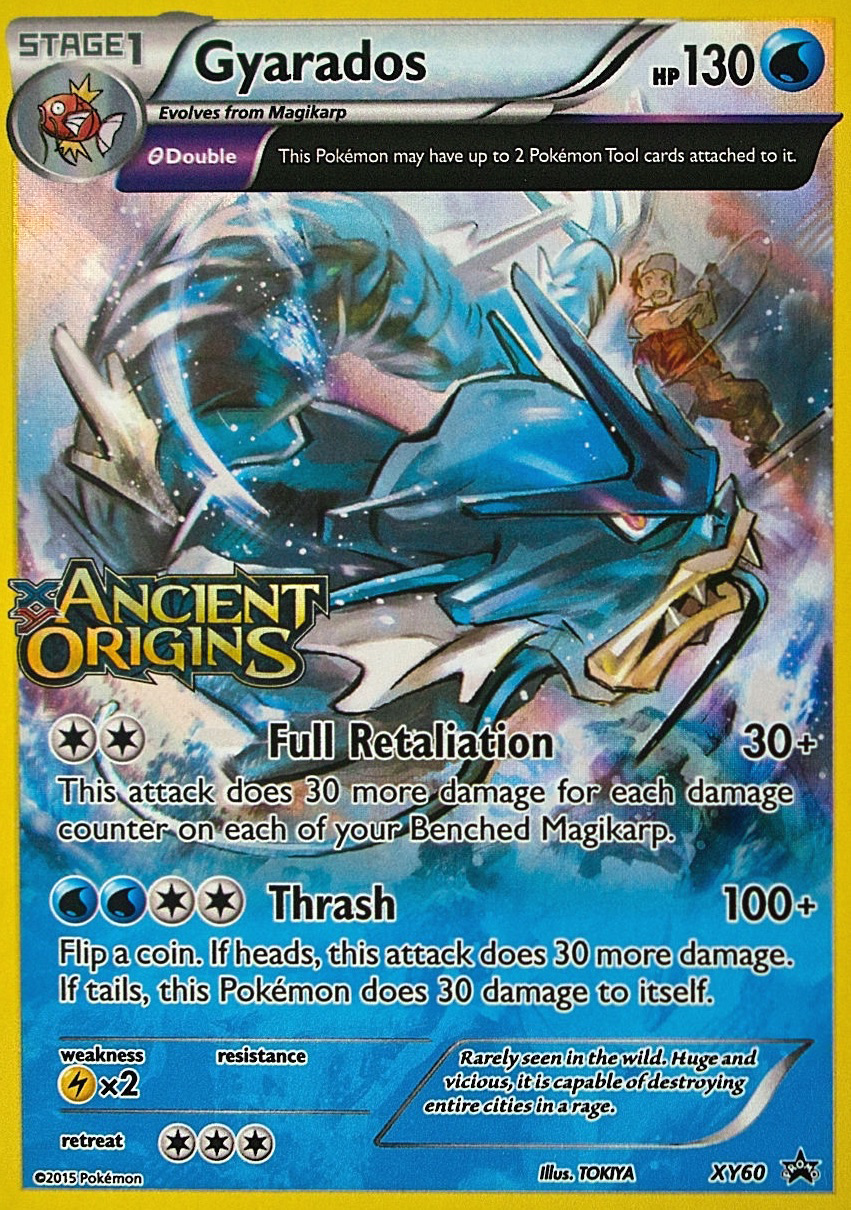 Gyarados (XY60) (Prerelease Promo) [XY: Black Star Promos] | Chromatic Games