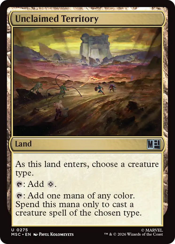 Unclaimed Territory [Marvel Super Heroes Commander] | Chromatic Games
