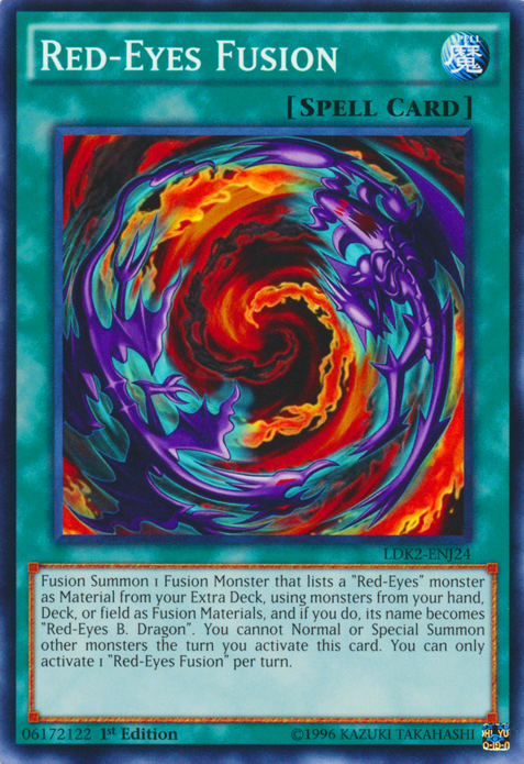 Red-Eyes Fusion [LDK2-ENJ24] Common | Chromatic Games