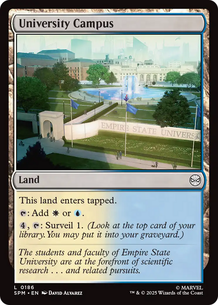 University Campus [Marvel's Spider-Man] | Chromatic Games