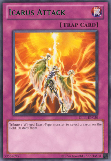 Icarus Attack (Green) [DL11-EN020] Rare | Chromatic Games