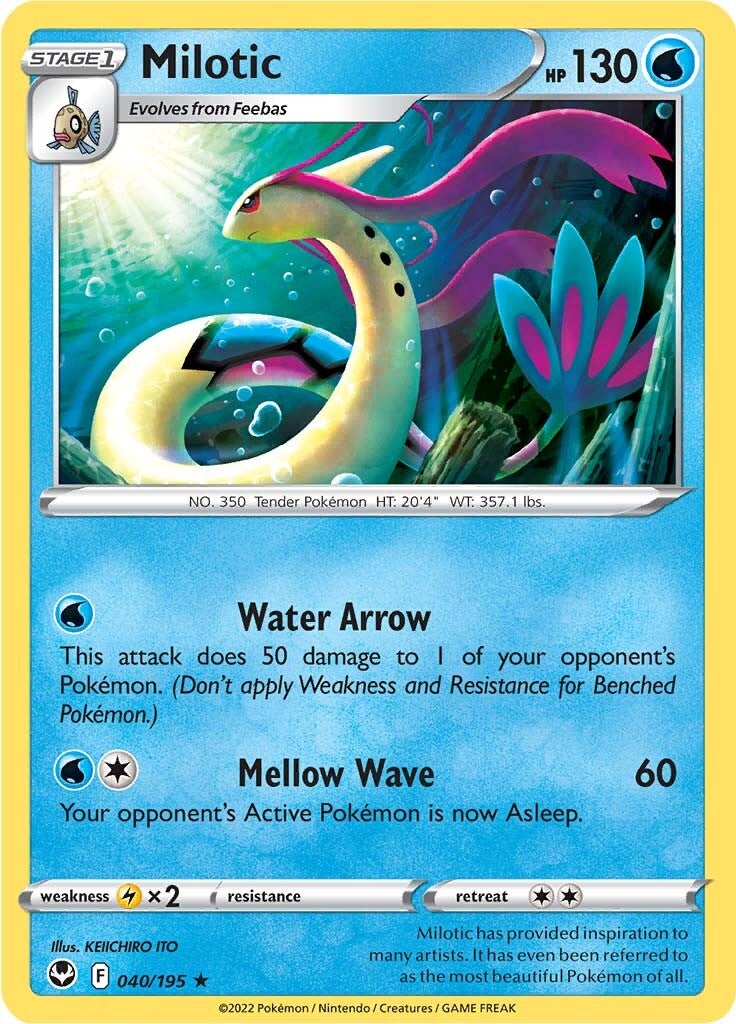 Milotic (040/195) [Sword & Shield: Silver Tempest] | Chromatic Games