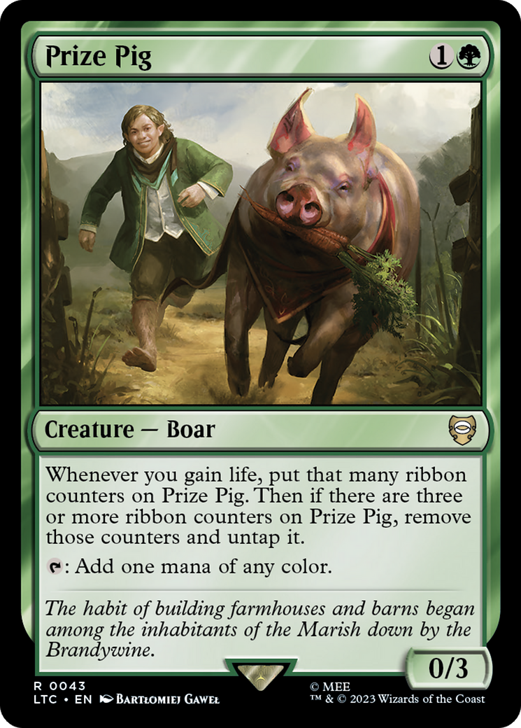 Prize Pig [The Lord of the Rings: Tales of Middle-Earth Commander] | Chromatic Games