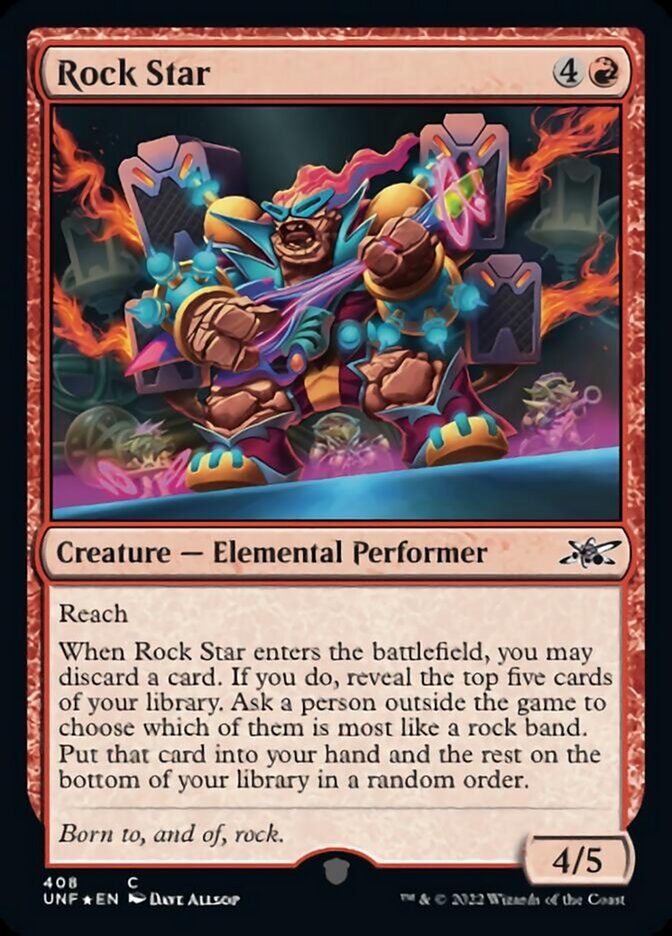 Rock Star (Galaxy Foil) [Unfinity] | Chromatic Games