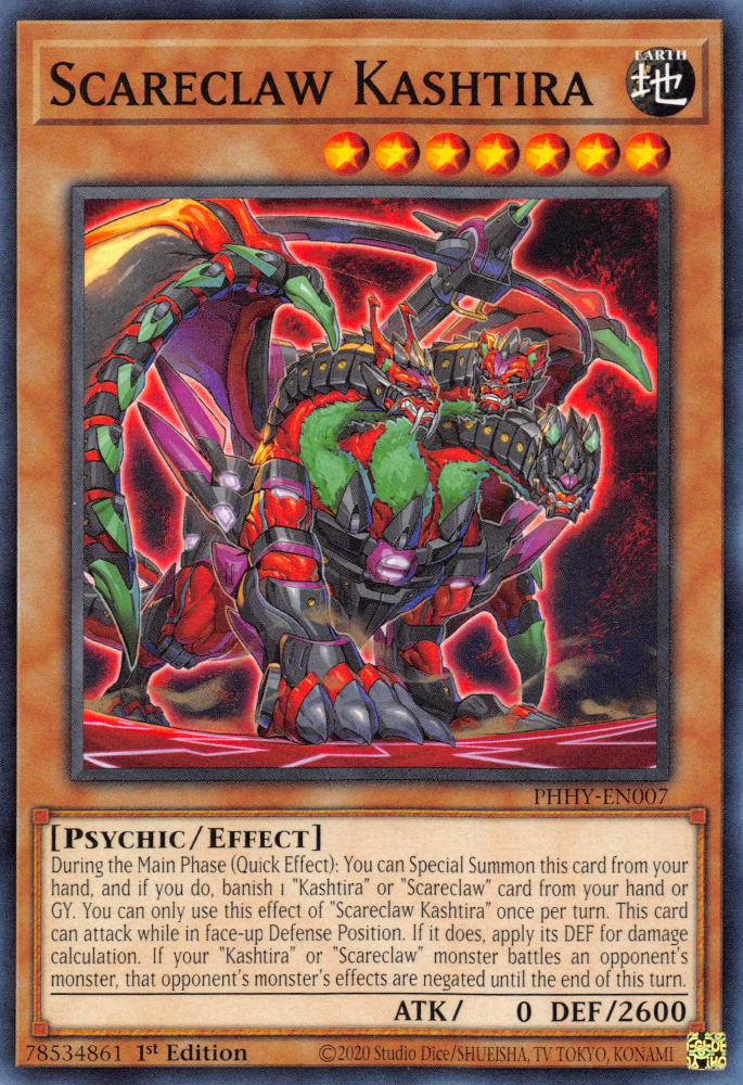 Scareclaw Kashtira [PHHY-EN007] Common | Chromatic Games