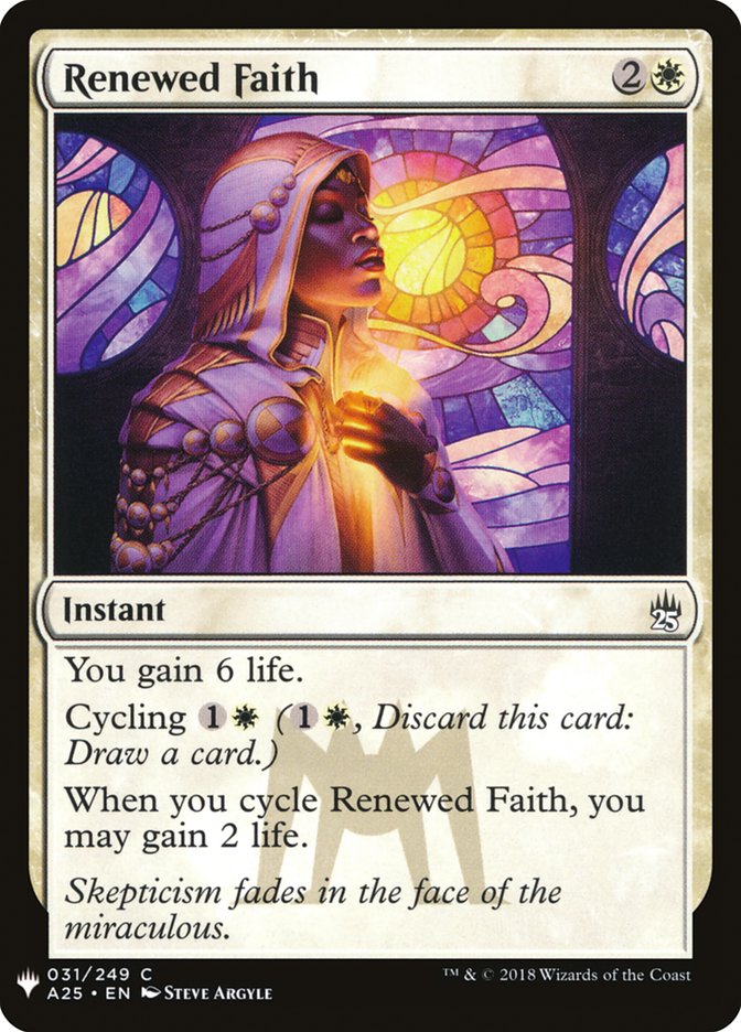 Renewed Faith [Mystery Booster] | Chromatic Games