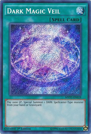 Dark Magic Veil [MVP1-ENS19] Secret Rare | Chromatic Games