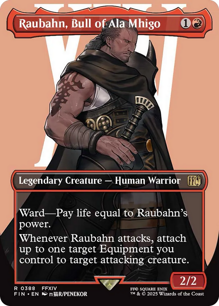 Raubahn, Bull of Ala Mhigo (Borderless) [FINAL FANTASY] | Chromatic Games