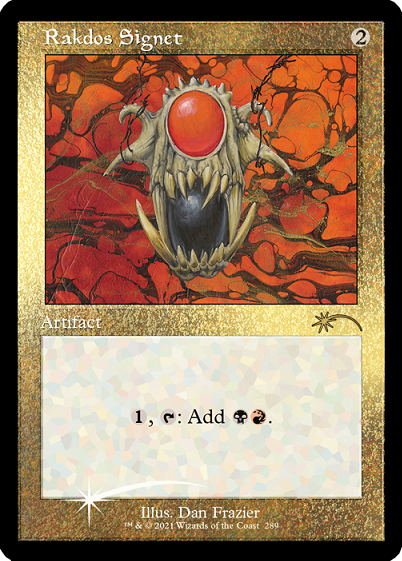 Rakdos Signet (Retro) (Foil Etched) [Secret Lair Drop Series] | Chromatic Games
