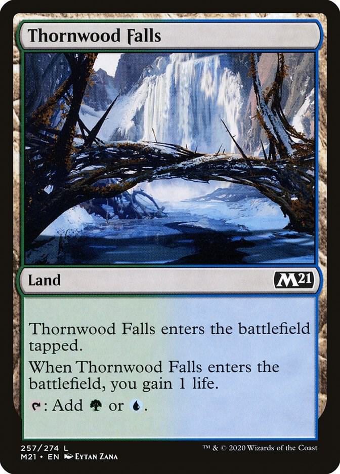Thornwood Falls 257 (Core Set 2021)  | Chromatic Games
