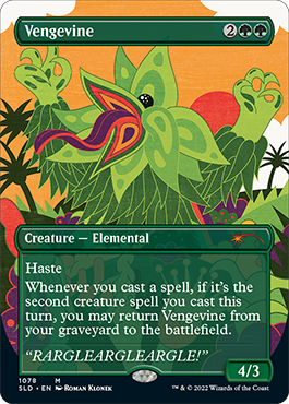 Vengevine (Borderless) [Secret Lair Drop Series] | Chromatic Games