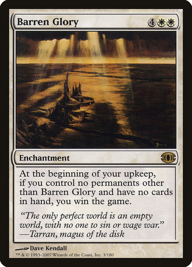 Barren Glory 3/180 (Future Sight)  | Chromatic Games