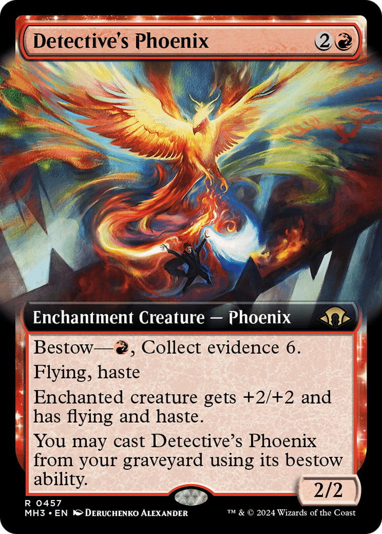 Detective's Phoenix (Extended Art) [Modern Horizons 3] | Chromatic Games