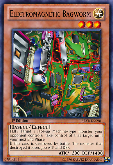 Electromagnetic Bagworm [ABYR-EN090] Common | Chromatic Games