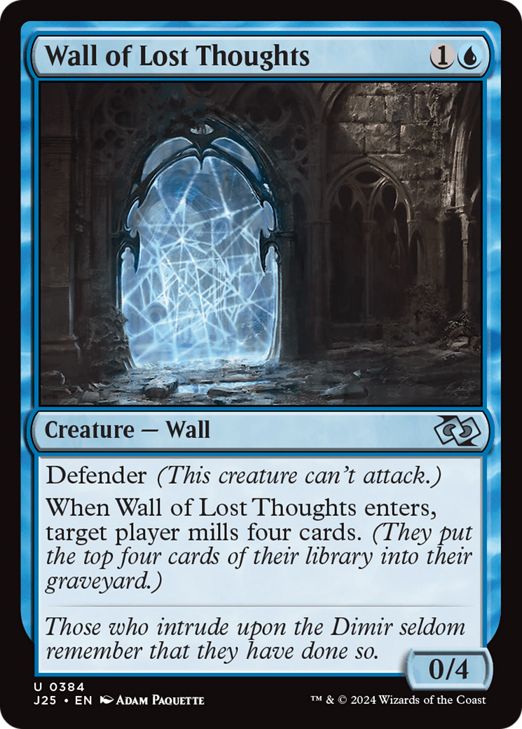 Wall of Lost Thoughts [Foundations Jumpstart] | Chromatic Games