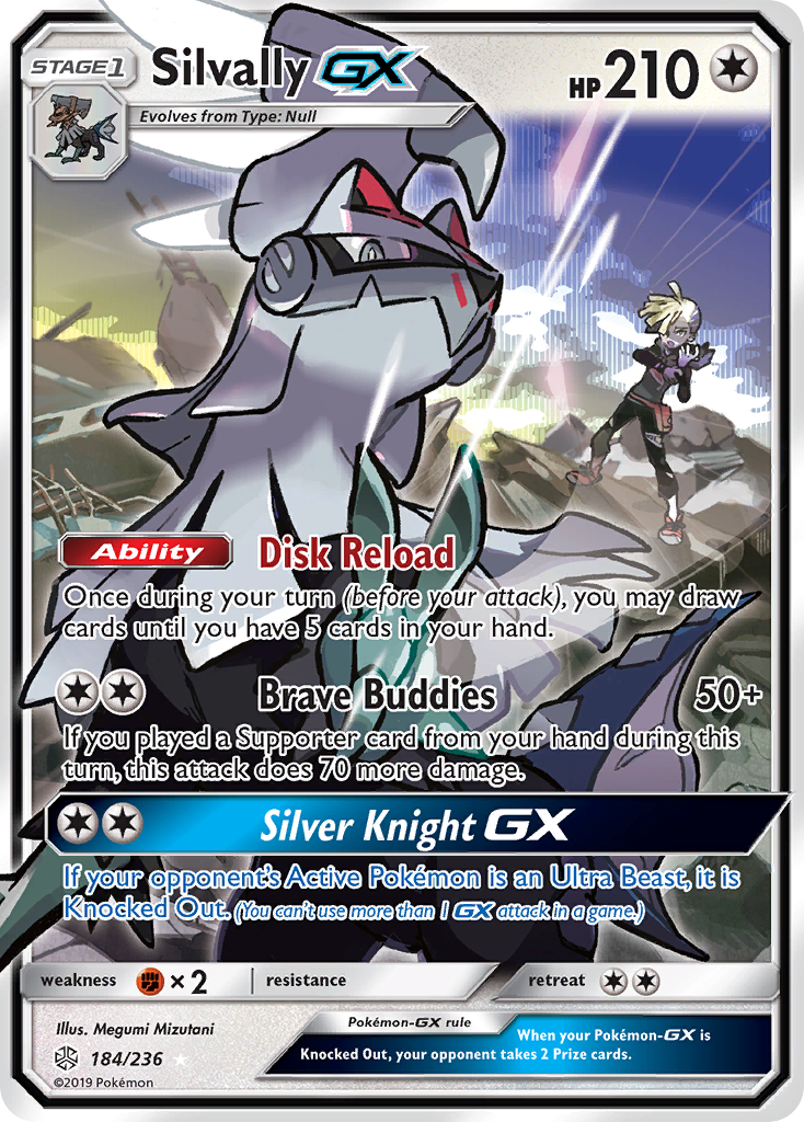 Silvally GX (184/236) [Sun & Moon: Cosmic Eclipse] | Chromatic Games