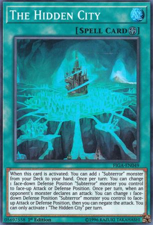 The Hidden City [FIGA-EN049] Super Rare | Chromatic Games