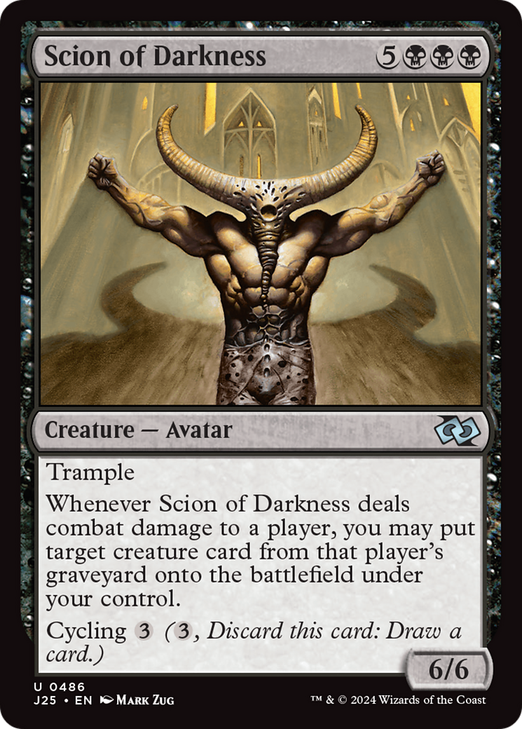 Scion of Darkness [Foundations Jumpstart] | Chromatic Games