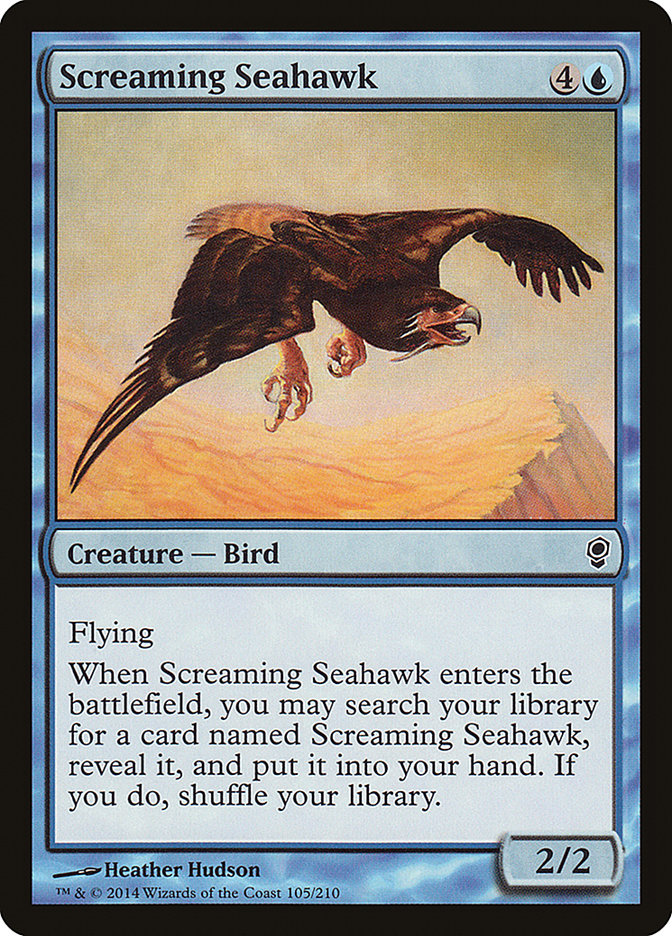 Screaming Seahawk 105/210 (Conspiracy)  | Chromatic Games