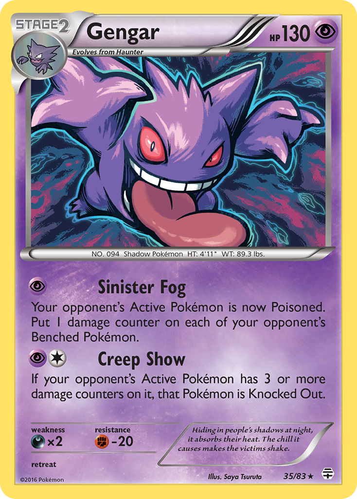 Gengar (35/83) [XY: Generations] | Chromatic Games