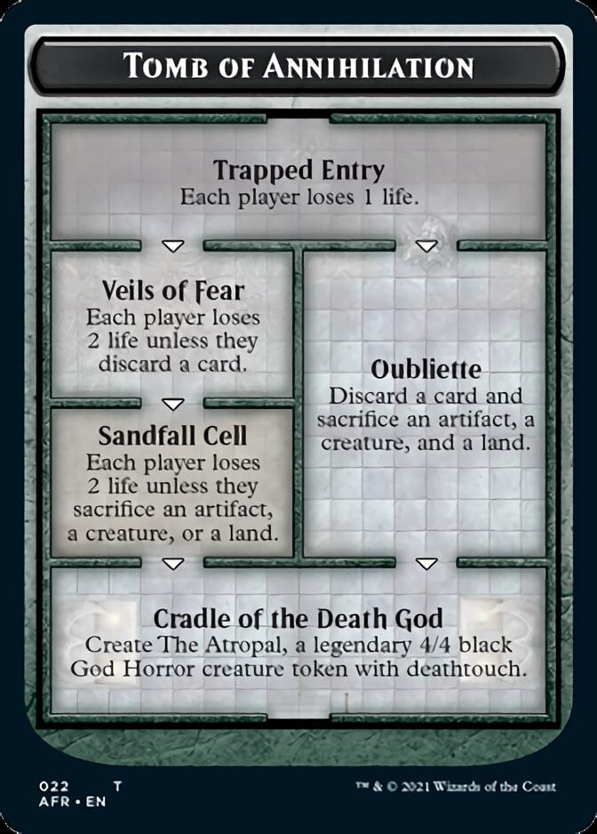 Tomb of Annihilation // The Atropal Double-Sided Token [Dungeons & Dragons: Adventures in the Forgotten Realms Tokens] | Chromatic Games