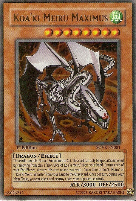 Koa'ki Meiru Maximus [SOVR-EN081] Ultra Rare | Chromatic Games