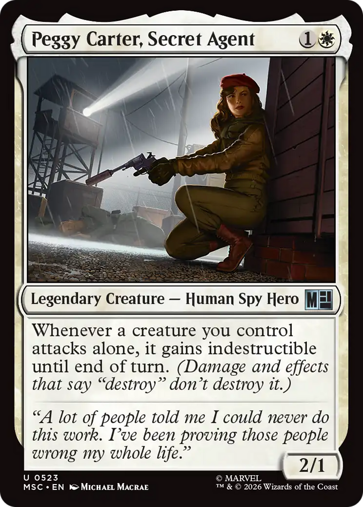 Peggy Carter, Secret Agent [Marvel Super Heroes Commander] | Chromatic Games