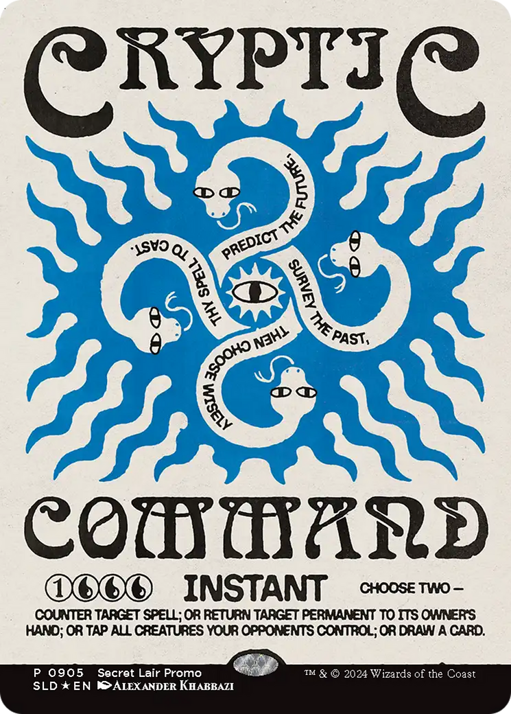 Cryptic Command (Rainbow Foil) [Secret Lair Drop Series] | Chromatic Games