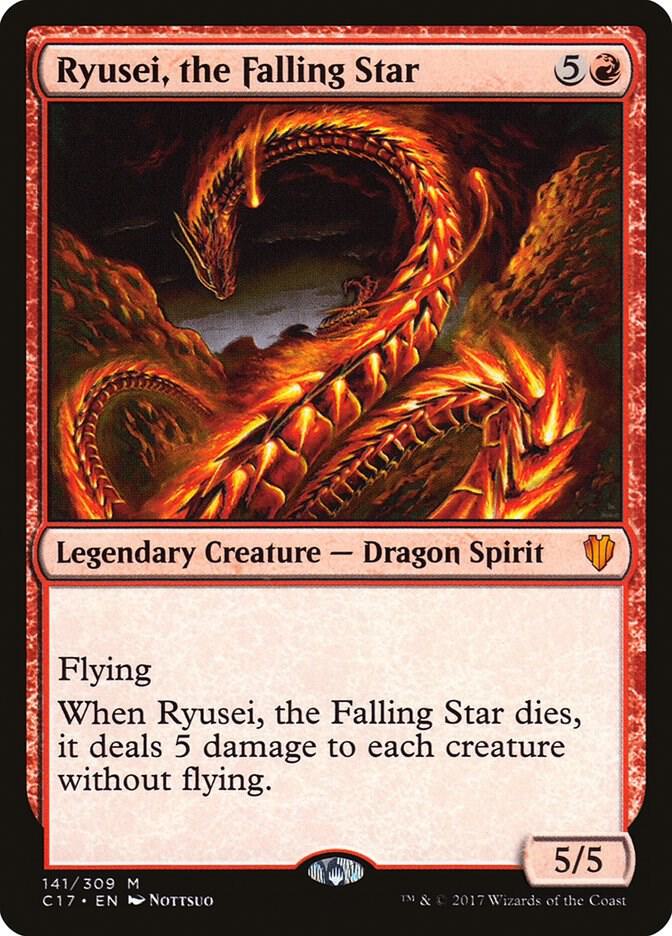 Ryusei, the Falling Star 141/309 (Commander 2017)  | Chromatic Games