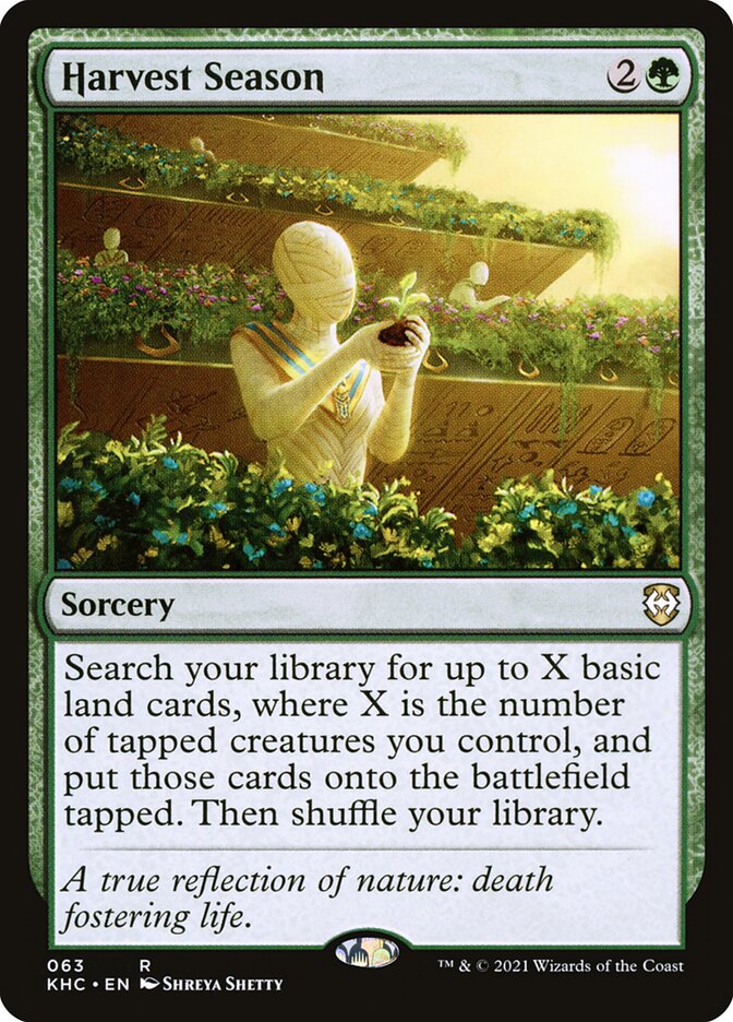 Harvest Season 63/1 (Commander: Kaldheim)  | Chromatic Games