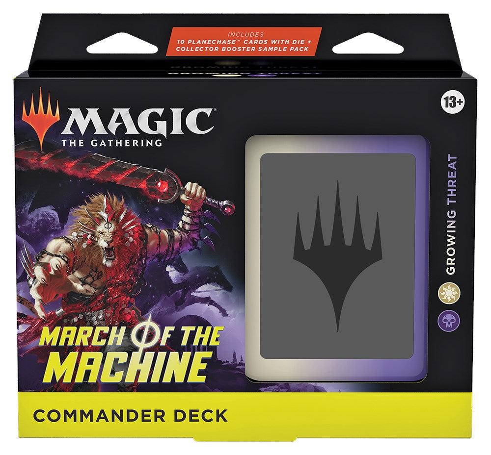 March of the Machine - Commander Deck (Growing Threat) | Chromatic Games