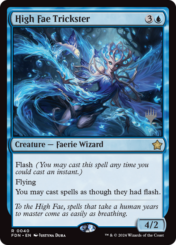 High Fae Trickster [Foundations Promos] | Chromatic Games
