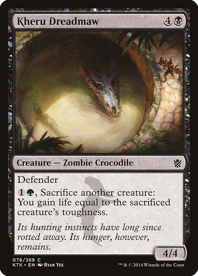 Kheru Dreadmaw 76/269 (Khans of Tarkir)  | Chromatic Games