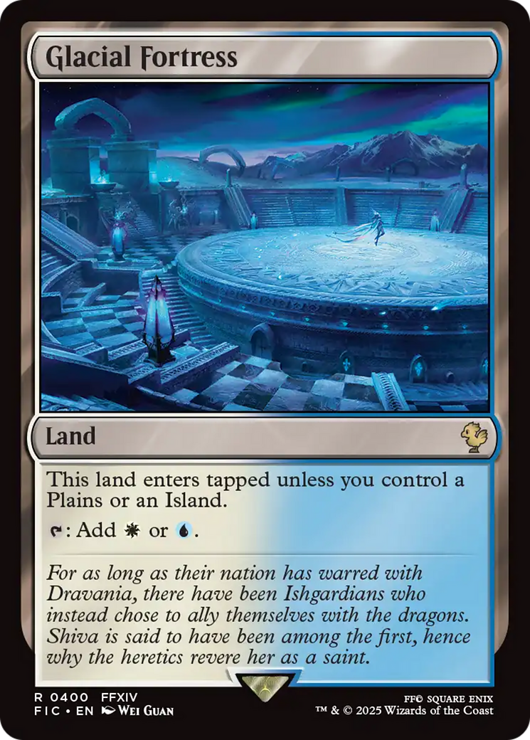 Glacial Fortress [FINAL FANTASY Commander] | Chromatic Games